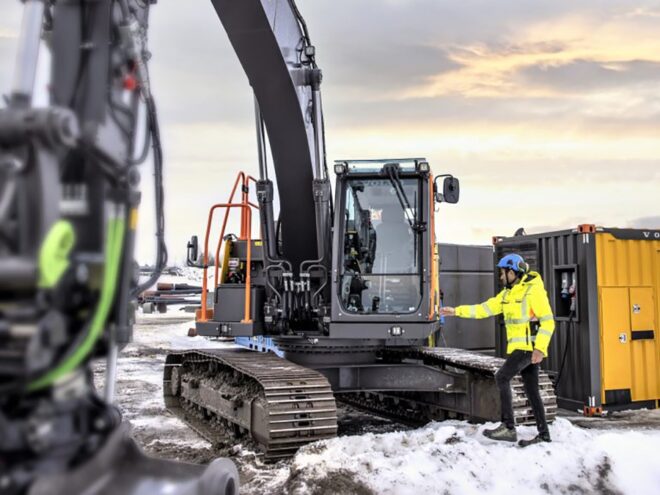 Escavatore Volvo EC230 Electric 1 escavatore Volvo EC230 Electric